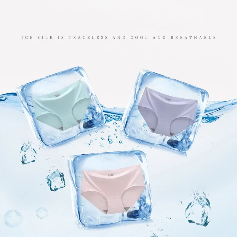 TrowBridge Lot de 10 culottes sans couture en satin pour femme – Image 5