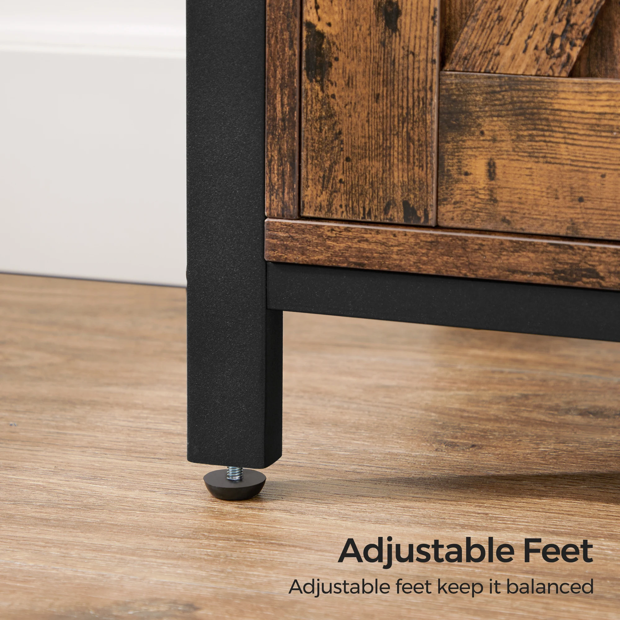 VASAGLE Buffet Style Industriel Rustique – Image 4