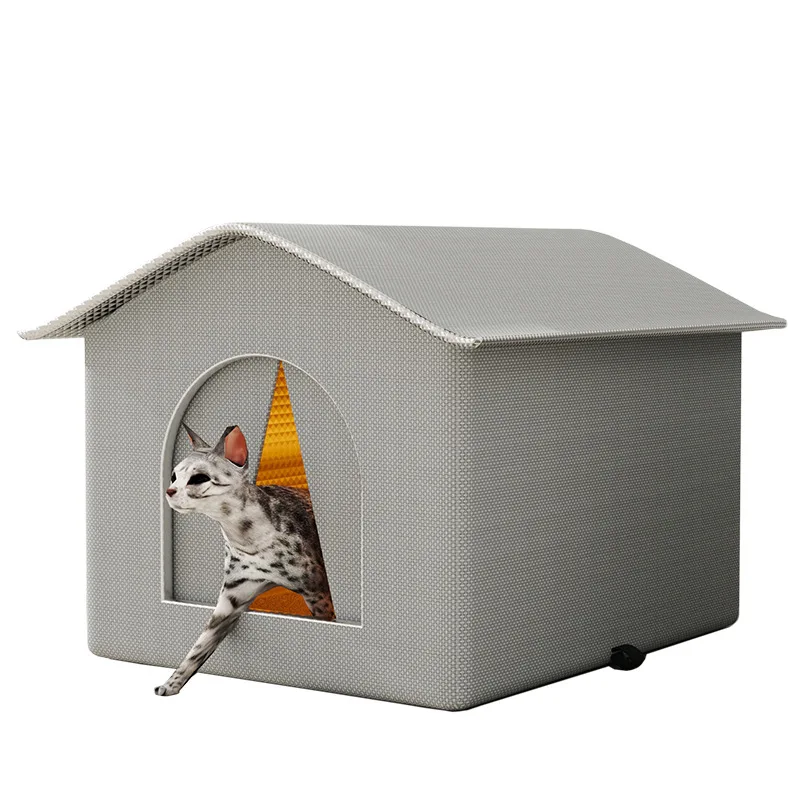 Maisonnette Niche Pliable et Imperméable pour Chien et Chat – Image 4