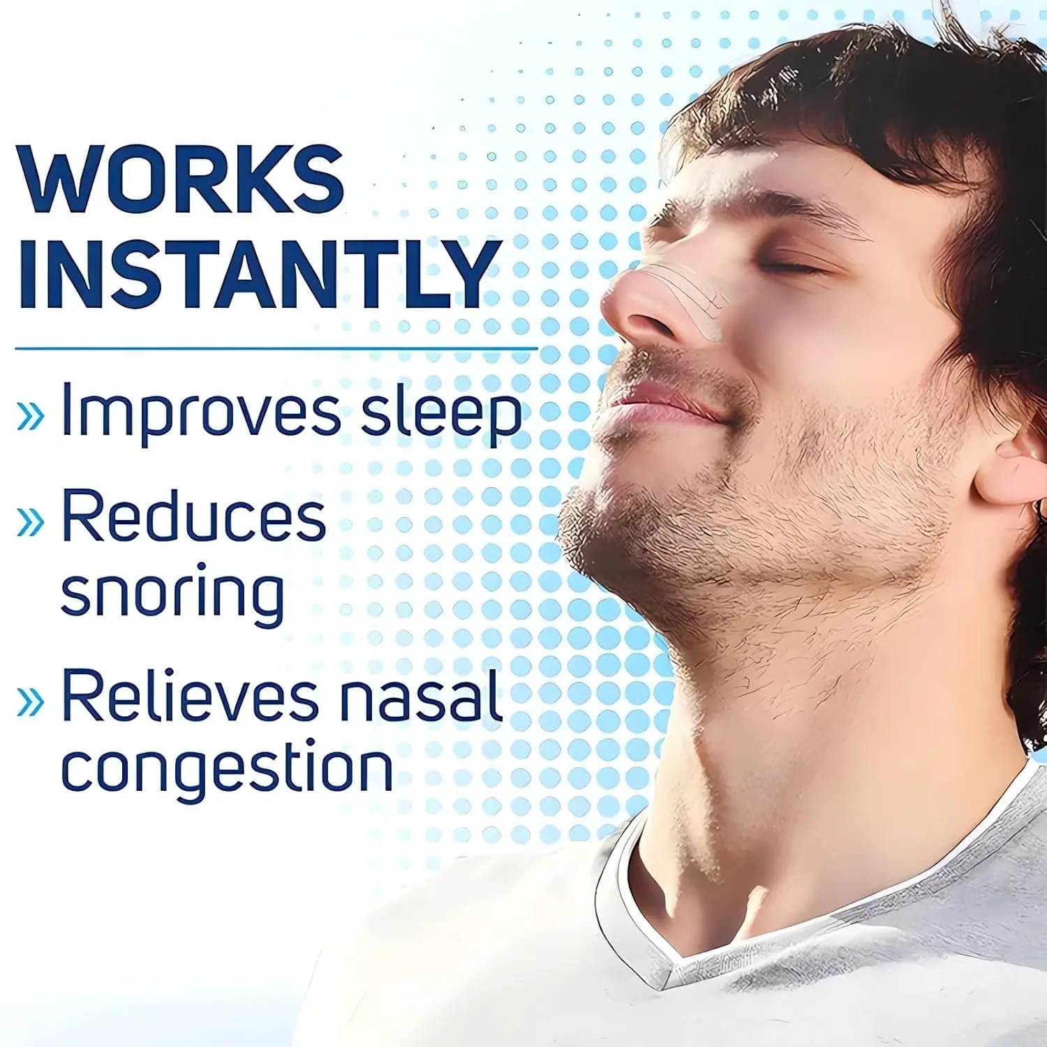 Bandes Nasales Anti-Ronflement Respiratoires - Améliorez Votre Sommeil et Vos Performances – Image 2