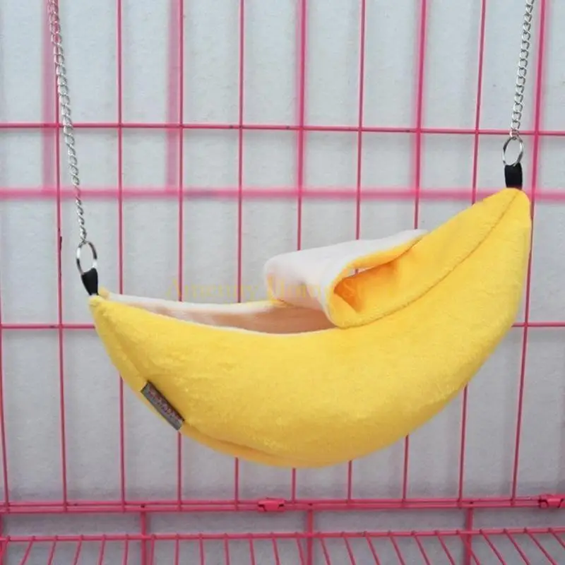 Hamac Suspendu Banane pour Petits Animaux – Image 4