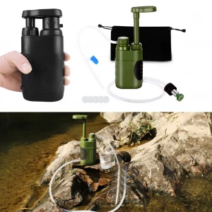 Purificateur d'eau portable Shunmaii pour camping et survie