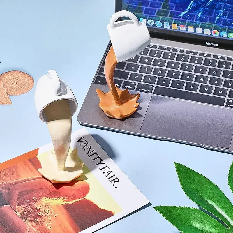 Tasse à café flottante magique - Décoration de cuisine créative – Image 5