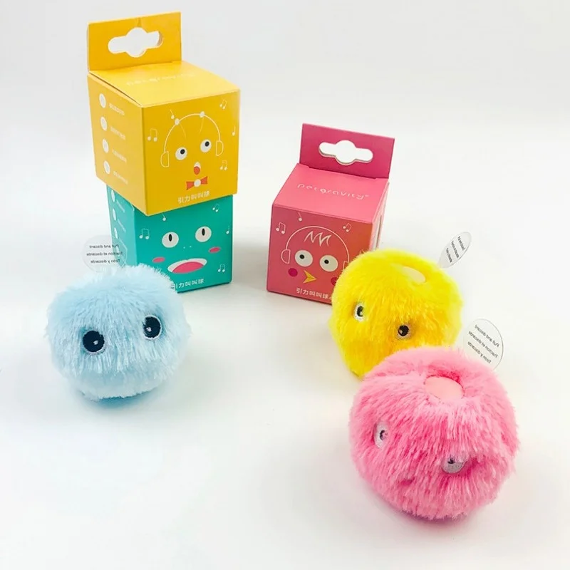 Balle Interactive Sonore pour Chat - Peluche Électrique avec Herbe à Chat – Image 2