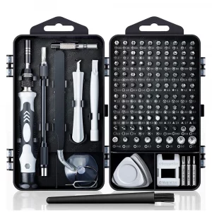 Kit Tournevis de Précision Magnétiques jusqu'à 140 en 1 ! - Embouts Torx Hexagonaux Professionnels