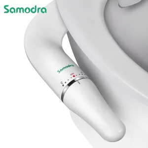 SAMODRA Bidet Ultra-Mince Réglable avec Entrée Laiton