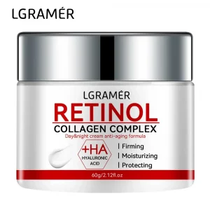 Crème Raffermissante Liftante au Rétinol et Collagène Anti-Âge - 60g