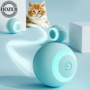 Balle Magique Interactive pour Chat - Jouet Électronique Intelligent