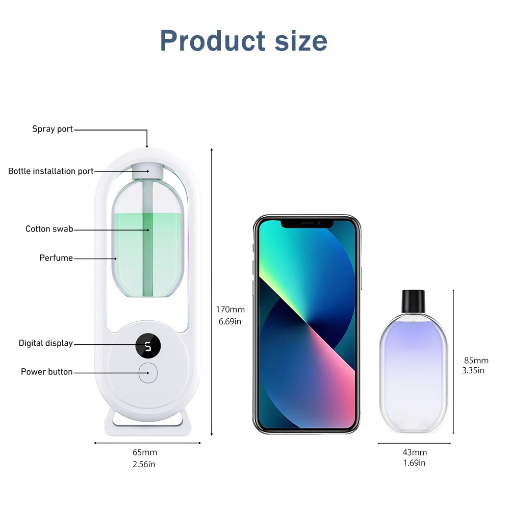 Diffuseur d'Arôme Portable Rechargeable avec 5 Modes – Image 4