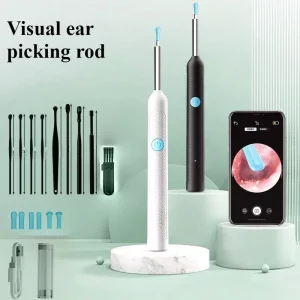 Otoscope Intelligent Dedomon WiFi avec Caméra pour Nettoyage d'Oreilles