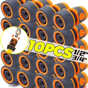 Connecteur Rapide pour Tuyau d'Arrosage et Prolongateur de Robinet - Lot de 1 à 10 pièces