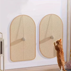 Tapis Griffoir Sisal pour Chat avec Jouet
