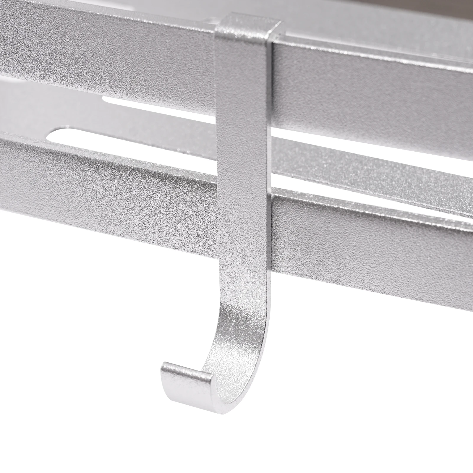 Étagère de Douche Suspendue à 2 Niveaux en Aluminium Spatial – Image 6