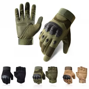 Gants Tactiques Moto Camping - Gants Protection Sport Escalade Cyclisme Tactiles