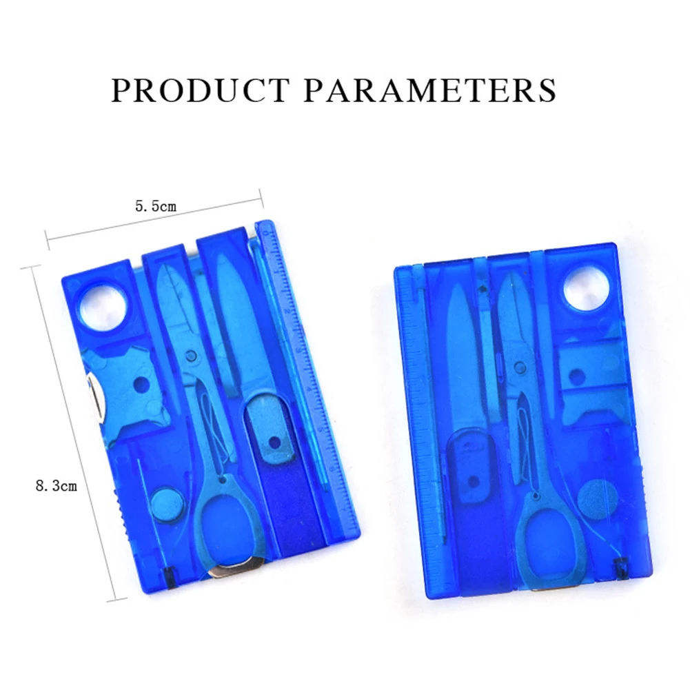 Carte Outil Multi-usages EDC Ultra-Fine en Acier Inoxydable – Image 2