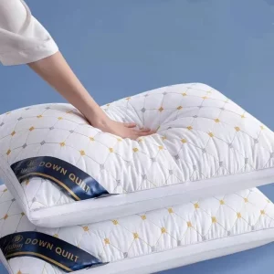 Oreiller Orthopédique en Polyester pour Sommeil Réparateur