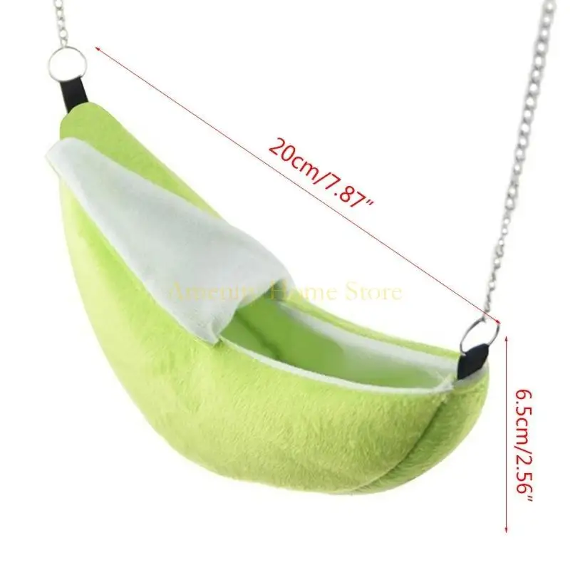 Hamac Suspendu Banane pour Petits Animaux – Image 6