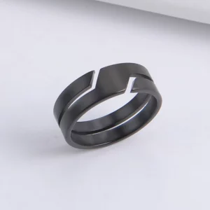 Bague Skyrim Acier Inoxydable Minimaliste
