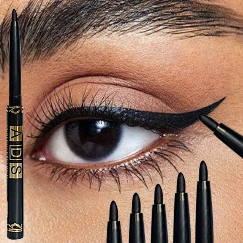 Crayon Eyeliner Gel Noir Waterproof Longue Durée Anti-Taches – Image 2