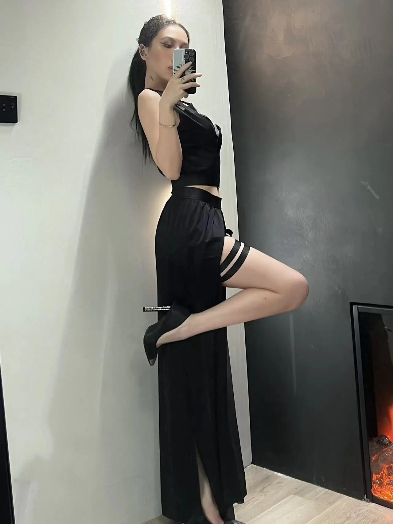 Ensemble Corset et Jupe Longue fendue pour Femme – Image 6