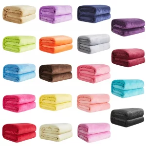 Couverture Plaid Douce en Fausse Fourrure - Confort Hivernal