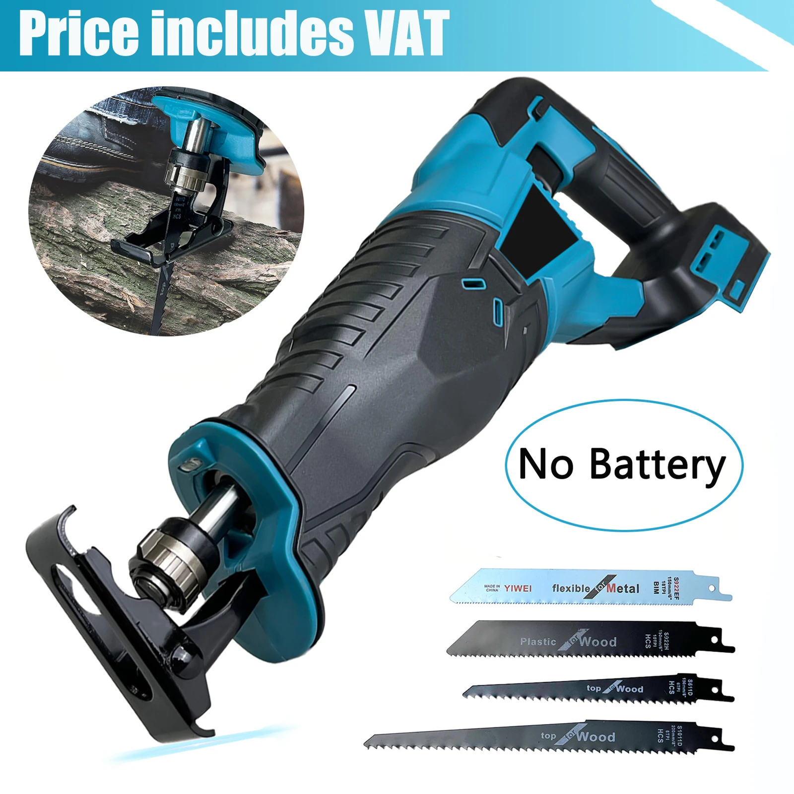 Scie Alternative Sans Fil Brushless Makita 18V
