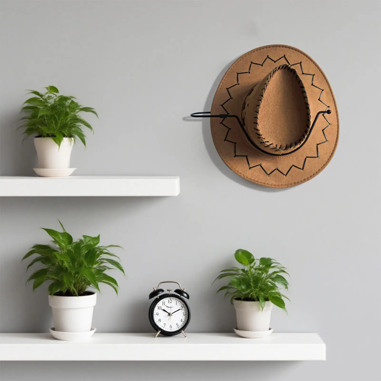Porte-Chapeau Cowboy Mural Pivotant 360° – Image 2