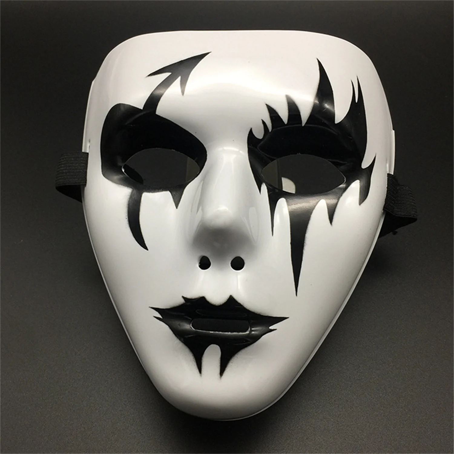 Masque d'Halloween Classique pour Adultes - Accessoire d'Horreur Unisexe – Image 2