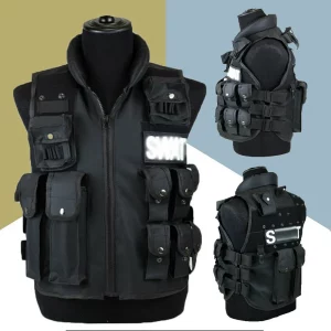 Gilet Tactique SWAT Modulaire pour Activités Extérieures
