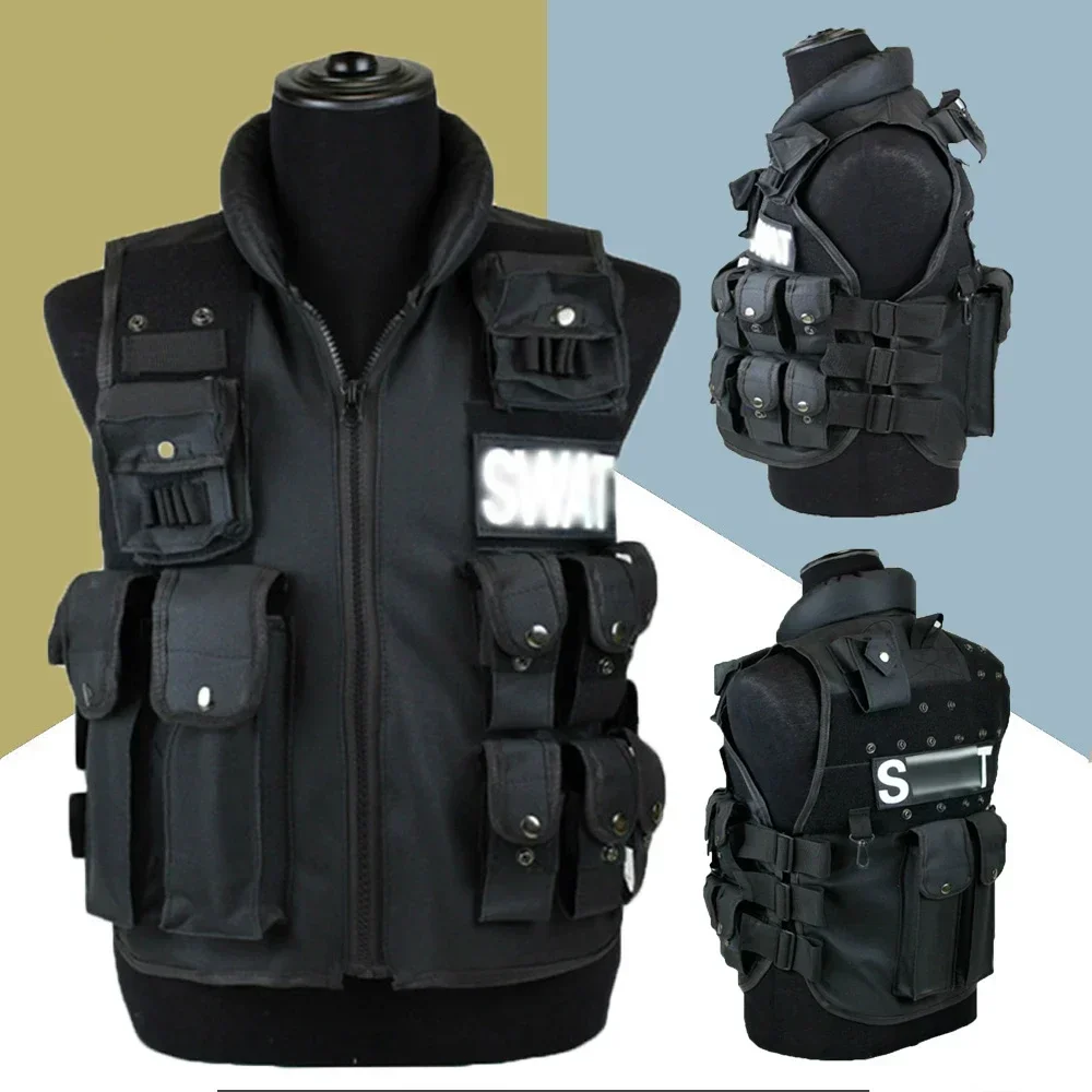 Gilet Tactique SWAT Modulaire pour Activités Extérieures