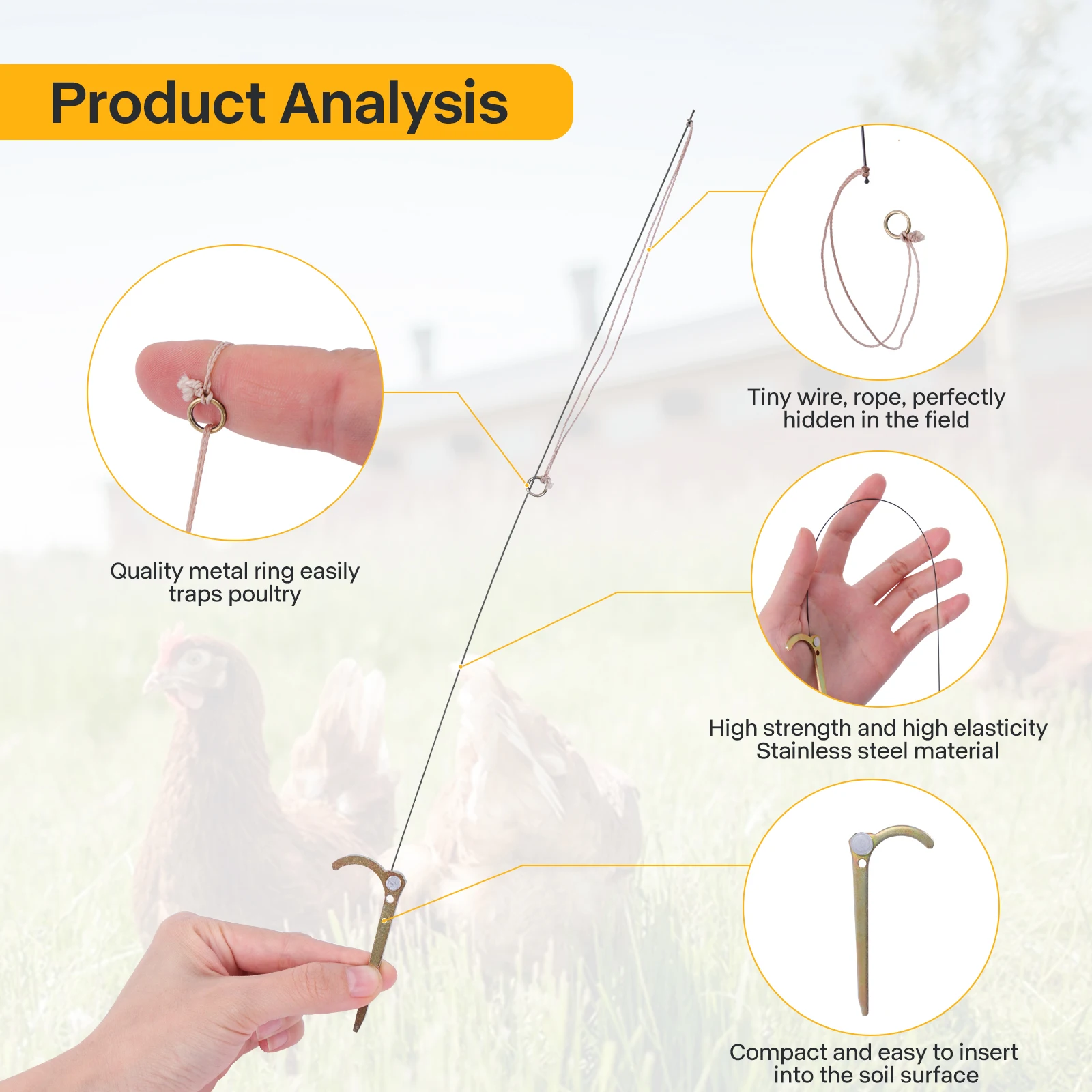 Piège à Oiseaux Professionnel pour Gibier – Image 3