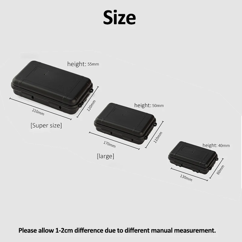 Boîte de survie étanche et antichoc - Camping, Voyage, Pêche – Image 6