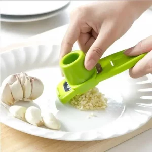 Mini Presse-Ail Manuel Vert - Gadget Cuisine Pratique