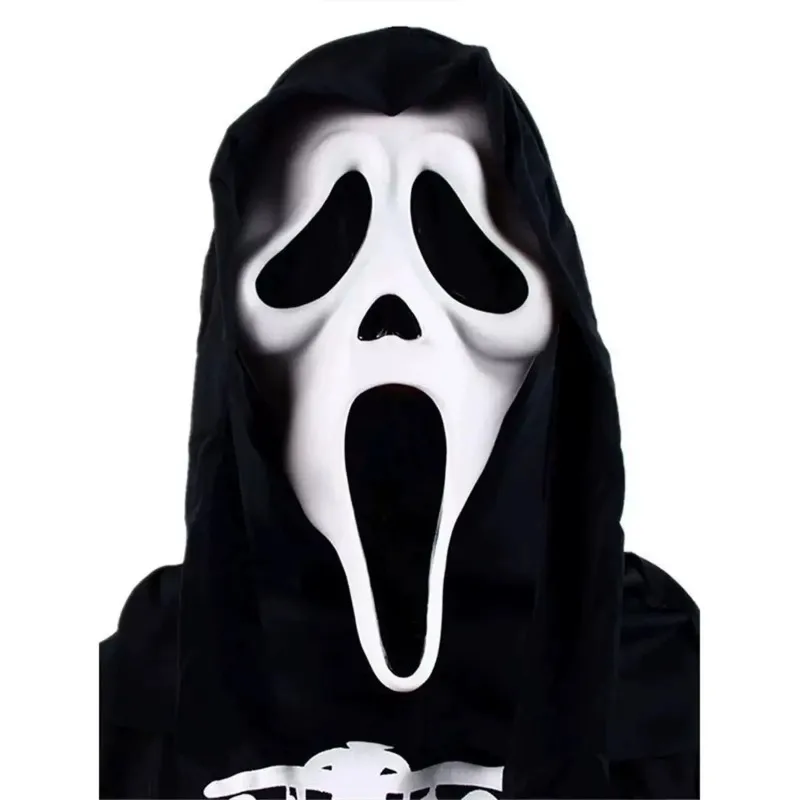 Masque d'horreur Fantôme Face Latex Adulte – Image 2