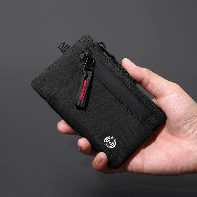 Portefeuille Tactique Homme YIYUEQIANLI en Nylon avec Mousqueton – Image 2