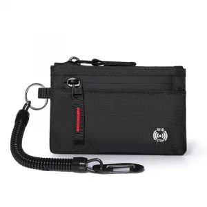 Portefeuille Tactique Homme YIYUEQIANLI en Nylon avec Mousqueton