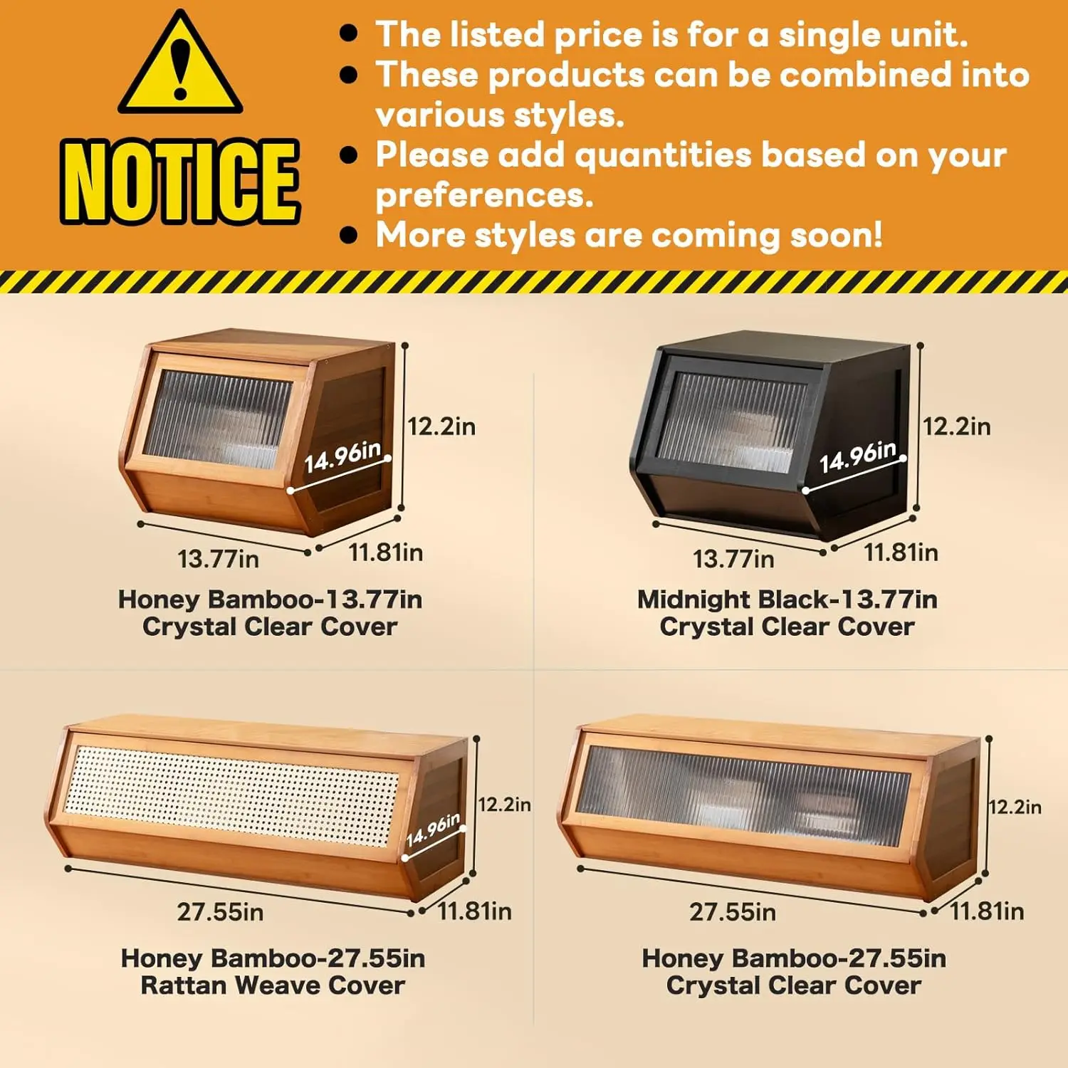 Commode Vintage Bambou Rustique Modulable – Image 2