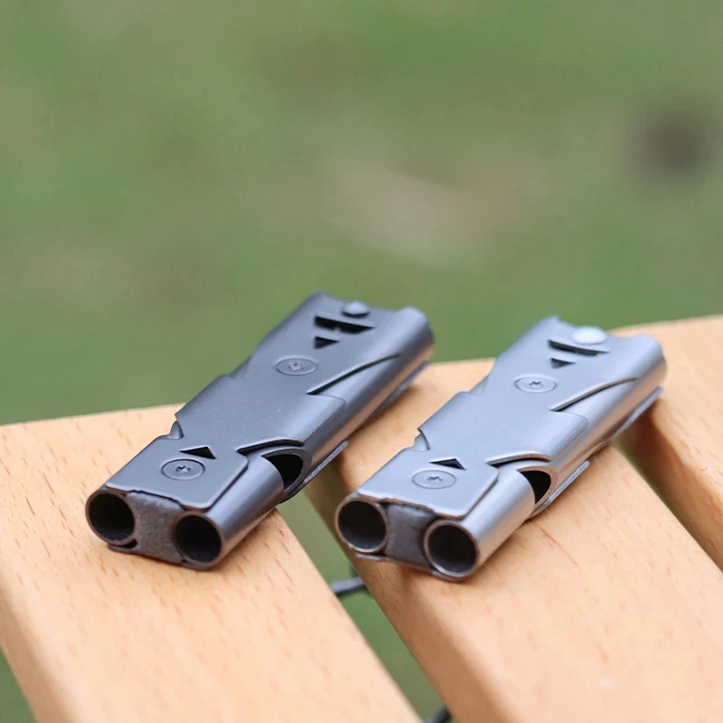 Sifflet de Survie Double Tube Haute Fréquence 150db – Image 2