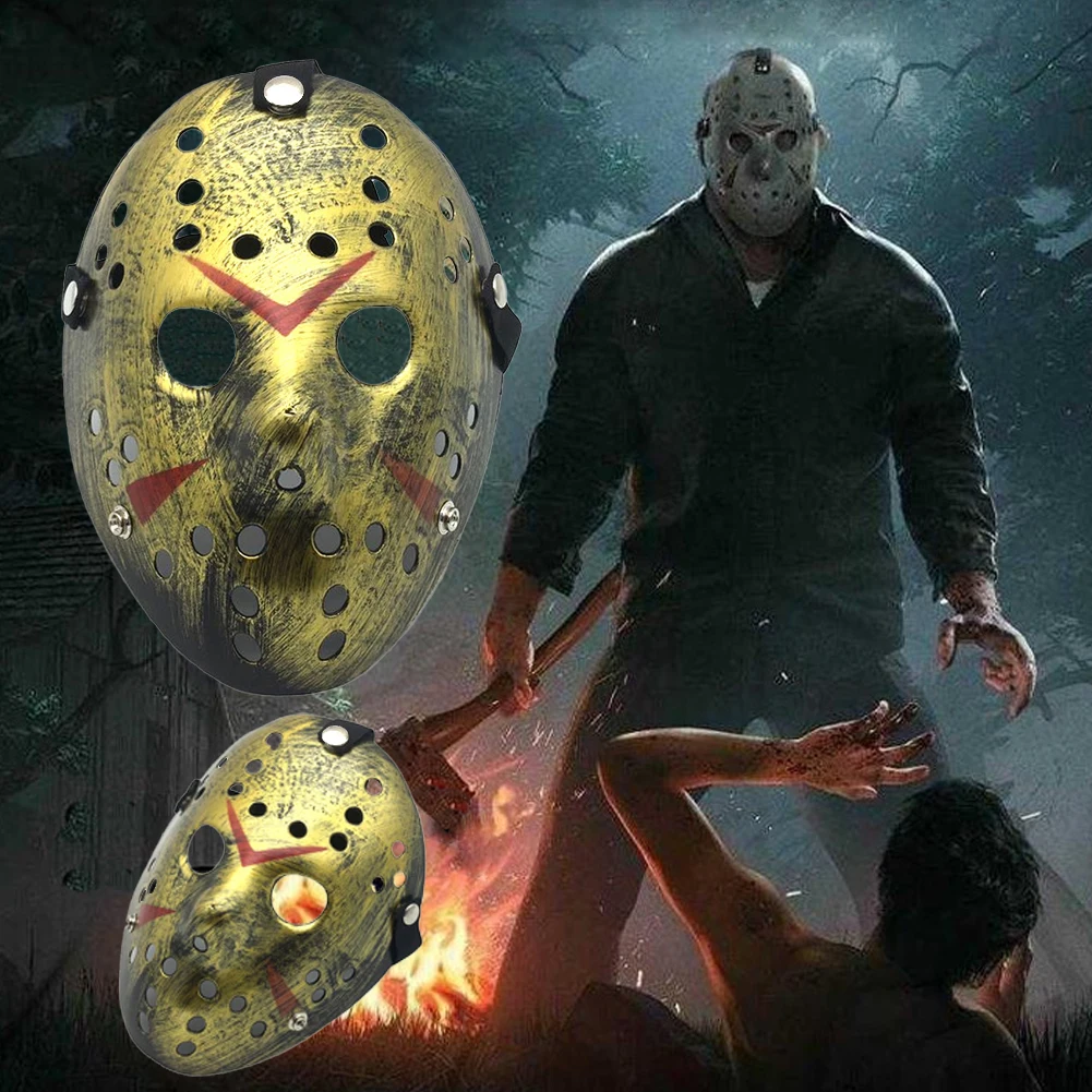 Masque de hockey Jason Voorhees - Accessoire de fête d'Halloween – Image 6