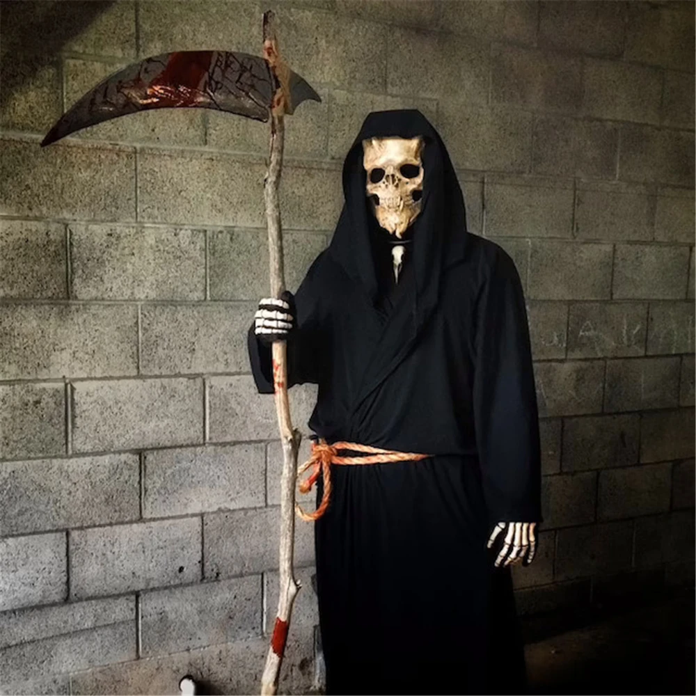 Masque d'Horreur Squelette Démoniaque Latex – Image 5