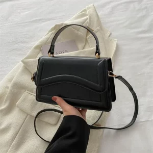 Sac à Main Femme "Macroupta" en PU - Bandoulière Chic
