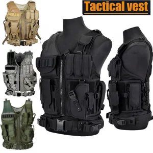 Gilet Tactique Militaire Molle Robuste