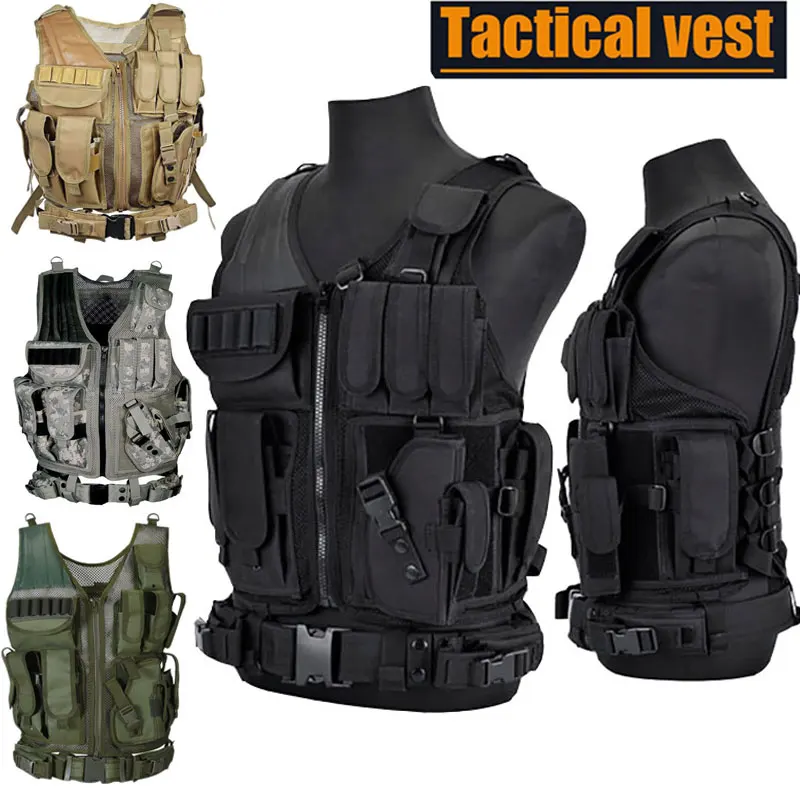 Gilet Tactique Militaire Molle Robuste